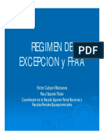 Regimen de Excepcion y Su Relacion Con Las Ffaa-Victor Cubas Villanueva-ppt