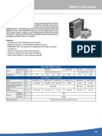 MINAS LIQI servo drive solution