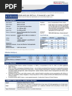 Product Note - ERFL NCD