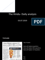The Hindu-Daily Analysis