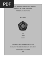 Download A Study on Technique of Teaching Reading by Mashudi Edenk SN41572388 doc pdf