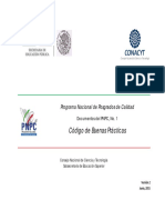 Codigo de Buenas Practicas Conacyt