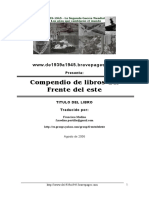 Compendio Estudios Frente Del Este - 11 - Libros PDF