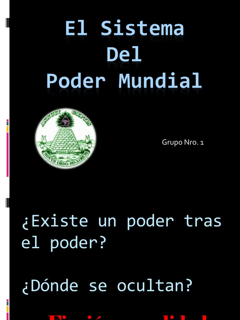 Poder Mundial: Organizaciones Secretas y Conexiones | PDF | Agencia ...