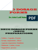 2 Drug Dosage Forms New - Lec 2