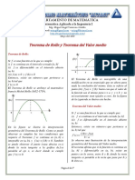 Teorema de Rolle PDF