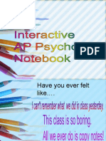 Ap Psych Interactive Notebook