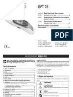 Sanitas SFT 75 Thermometer PDF