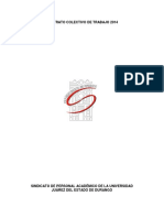 Contrato Colectivo de Trabajo 2014 PDF