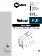 Bobcat 250: Eff W/serial No. MB450391R and Following