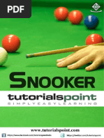 Snooker Tutorial PDF