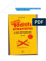 Additifs et Gelatine (C.Gouget)