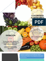 Colorantes Alimentarios