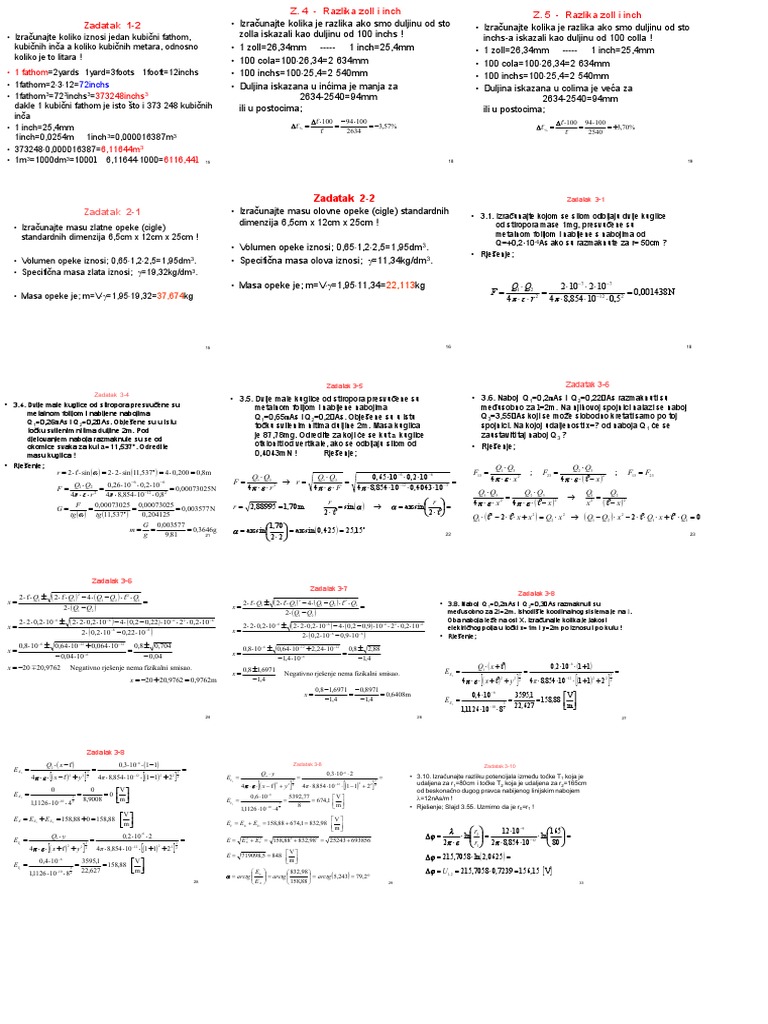 Elektrotehnika - Zadaci | PDF