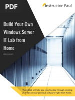 Build Your Own Windows Server IT Lab PDF