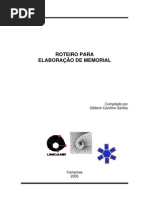 estrutura do memorial