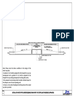 Design 1500mm Drain Top Slab Landing