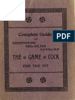 1899 Complete Guide For Conditioning Heeling and Handling The Game Cock For The Pit 1 PDF