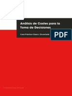 Caso Práctico Enunciado Analisis de Costos para La Toma de Decisiones PDF