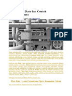 Rumus Flow Rate Dan Contoh Perhitungannya