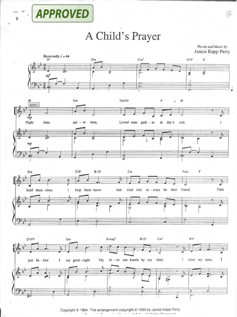 A Childs Prayer Kapp Perry