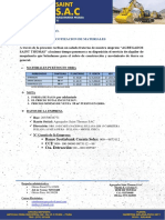 Cotizacion Material Puesto en Obra PDF