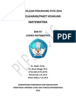 Modul PLPG Matematika Bab 15 Logika Matematika PDF