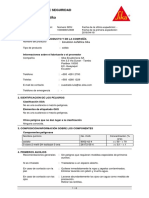 Ficha de datos de seguridad emulsión asfáltica