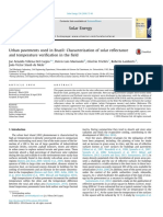 2016 - Urban Pavements Used in Brazil Characterization of Solar Reflectance PDF