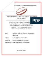 Proceso de Evaluación de Un Crédito Personal PDF