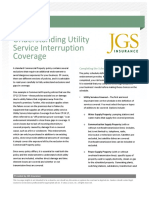 Utility Service Interruption Coverage PDF