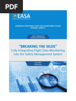 "Breaking The Silos": Fully Integrating Flight Data Monitoring Into The Safety Management System