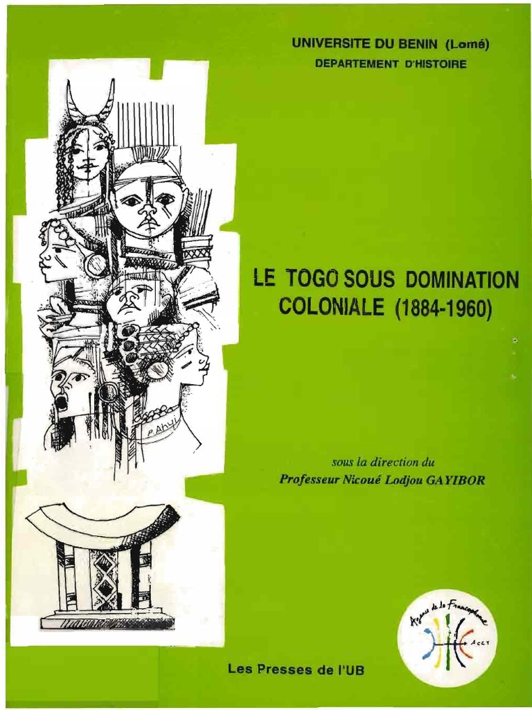 Histoire Des Togolais Ii Pdf Empire Allemand Colonisation