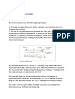 Bimetallic Thermometer PDF