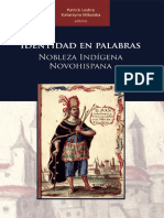 La Nobleza Del Centro de Mexico Ante La PDF