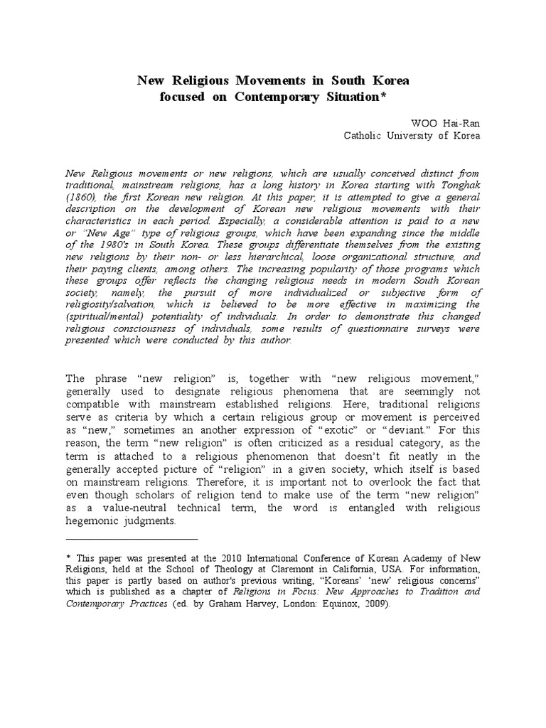 History Buddhism And New Religious Movements In Cambodia