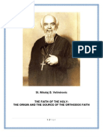 St. Nikolaj Velimirovic - The Origin and The Source of The Orthodox Church (The Faith of The Holy)