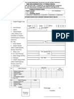 Contoh Formulir Pendaftaran