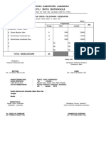 Surat Bukti Setoran Retribusi Pustu 2012