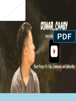 Dinar - Caaby: Dont Forget To Like, Comment, and Subscribe