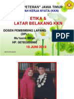 Etika & Latar BLKG - KKN - 2019