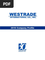 Westrade Company Profile (2016)