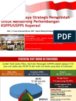 Kemenkop UMK - Potret Dan Upaya Strategis Pemerintah PDF