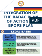 Module 3 - Integration of BADAC Plan To BPOPS - NBOO