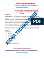 Control Strategy of Photovoltaic Generation Inverter Grid-Connected Operating and Harmonic Elimination Hybrid System