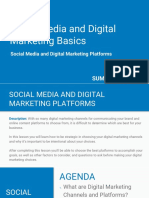Social Media and Digital Marketing Basics: SUMMER 2019