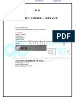 Ic-11-Practice of General Insurance PDF
