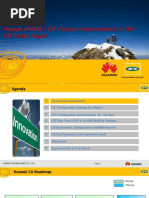 Huawei - eRAN8 1 - CA Feature Implementation