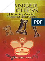 Amatzia Avni - Danger in Chess - How To Avoid Making Blunders (Single Pages)