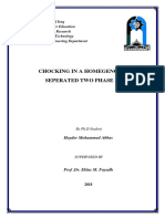 Chocking in Two Phase Flow 1